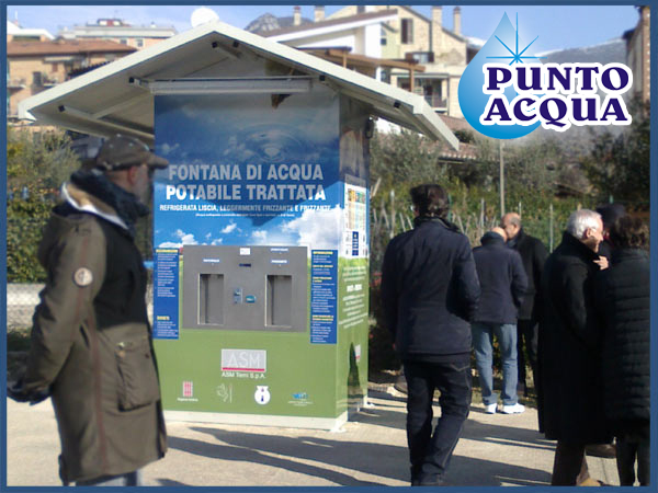 Borgo Rivo, Terni: casa dell'acqua installata da Punto Acqua, oggi non più in gestione